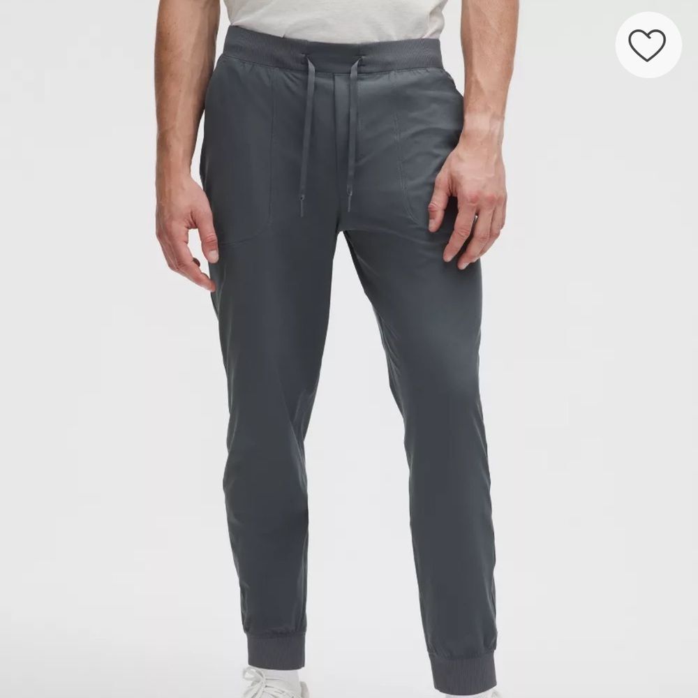 lululemon athletica ABC Wrapstreme Charcoal Joggers size M